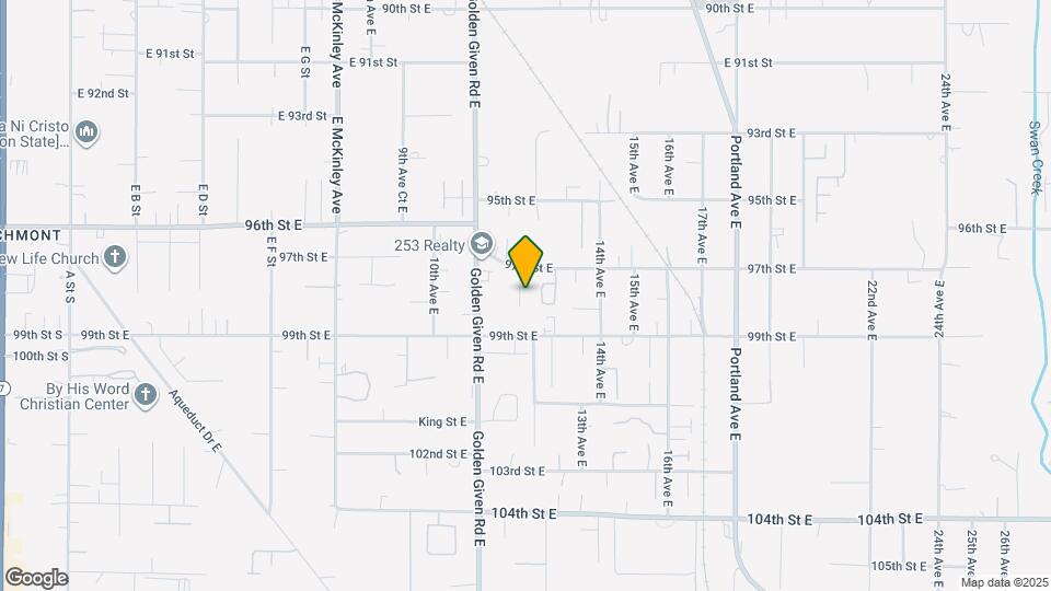 9709 11th Ave Ct E Map and Location Details