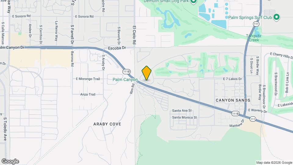 449 Desert Lakes Dr Map and Location Details