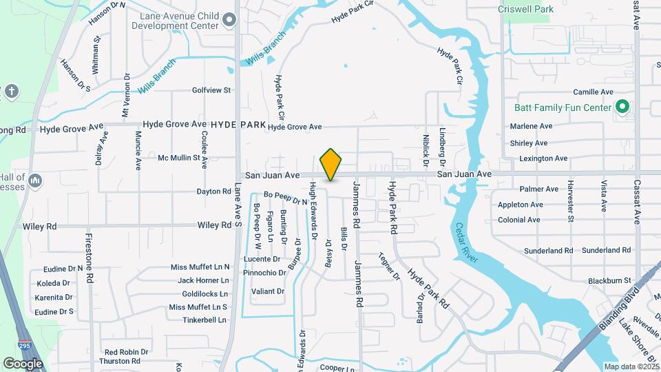 2023 Betsy Dr Map and Location Details