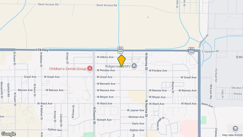 636 W Perdew Ave Mapa y Detalles de la Ubicación