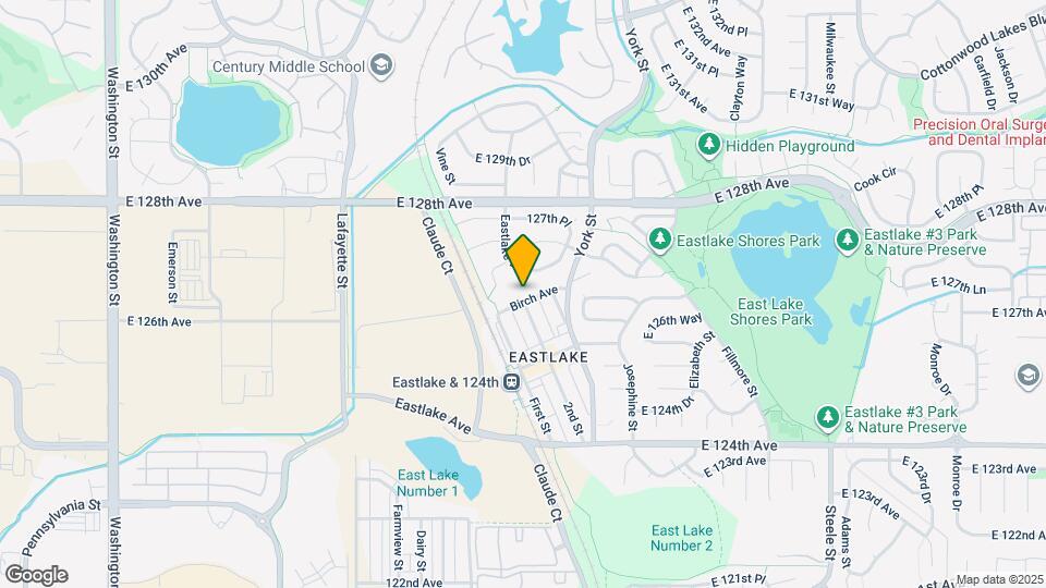 12505 Birch Ave Map and Location Details