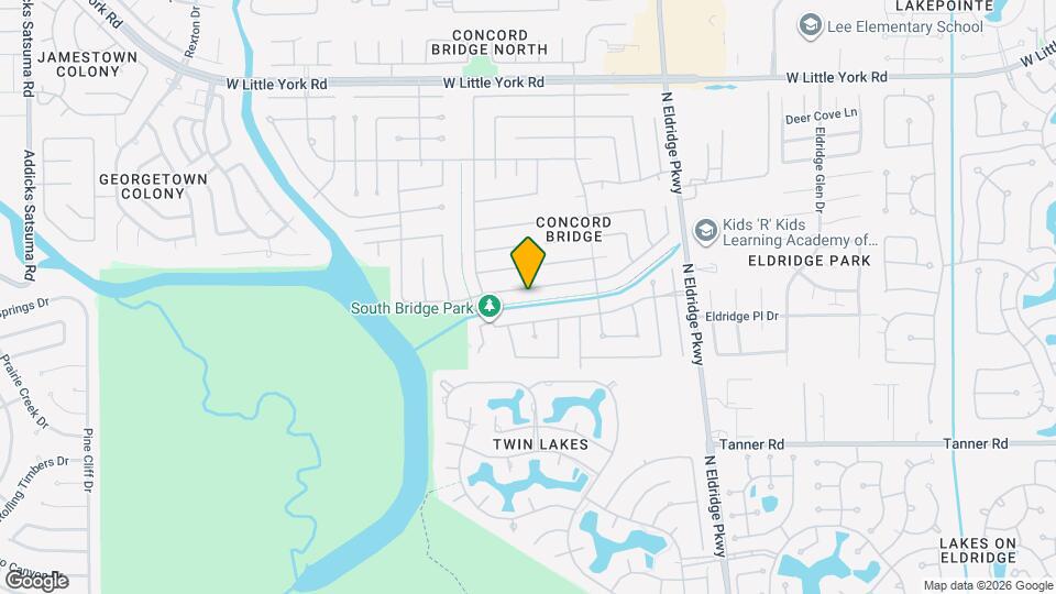 13511 Harpers Bridge Dr Map and Location Details