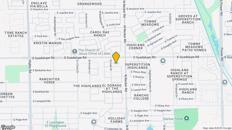 3930 E Barbarita Ave Map and Location Details