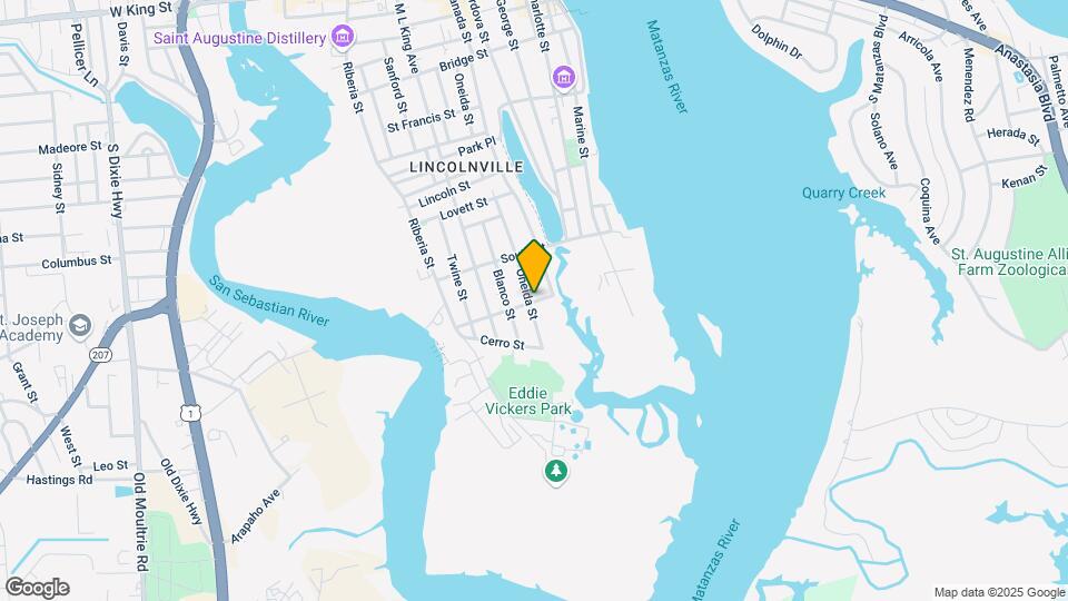 169 Oneida St, Unit 169.5 Map and Location Details