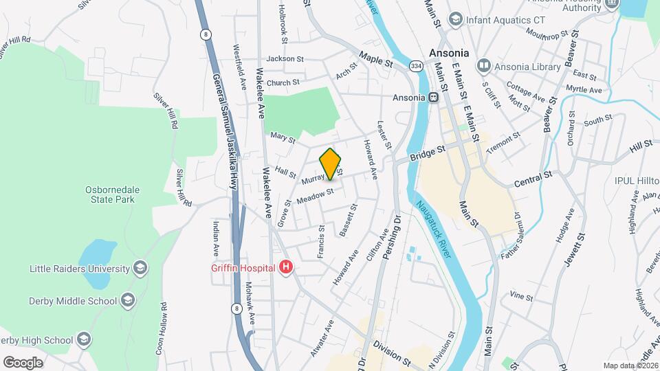 14 Meadow St Map and Location Details