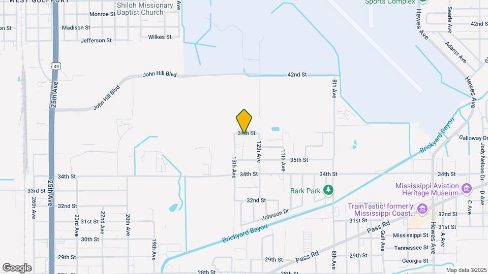 1231 37th St Map and Location Details