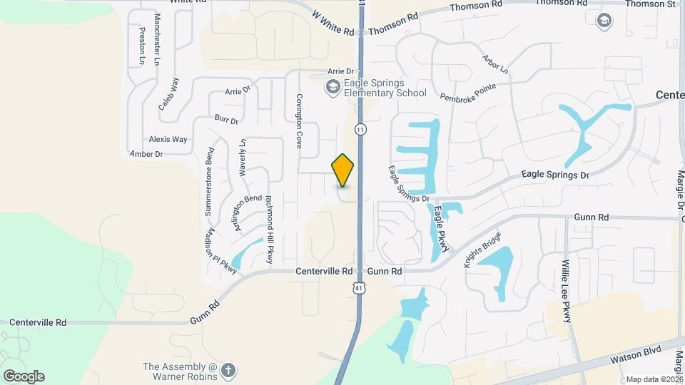 105 Monticello Dr Map and Location Details