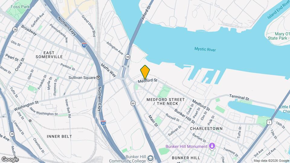 530-532-532 Medford St Map and Location Details