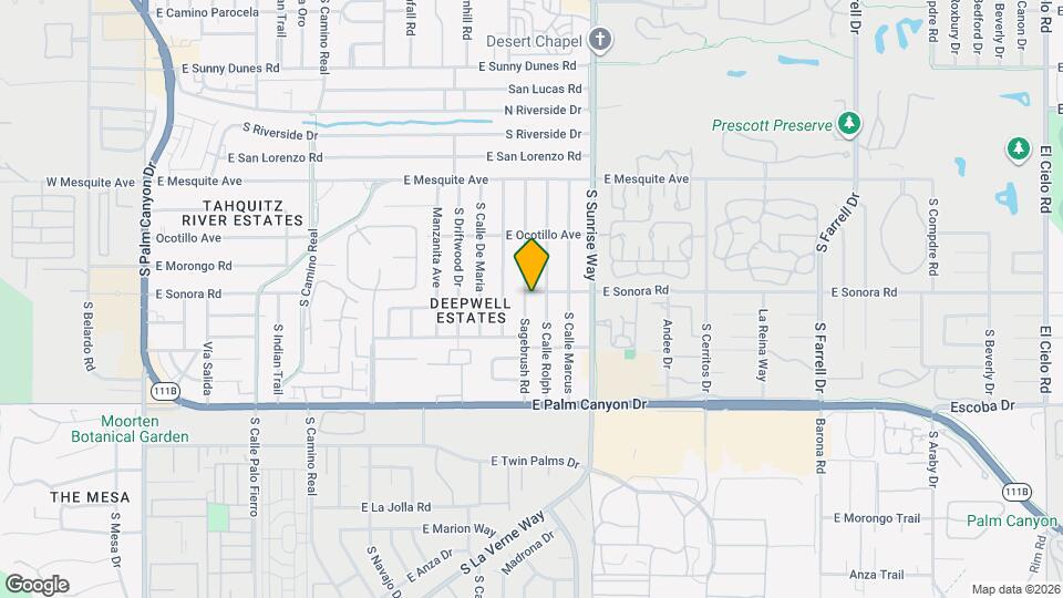 1414 Sagebrush Rd Map and Location Details