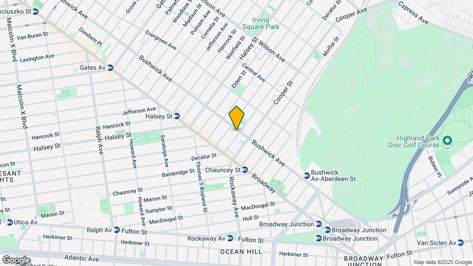 1358 Bushwick Ave Map and Location Details
