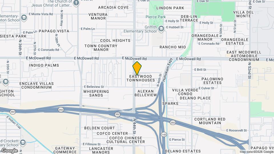 1417 N 44th St Mapa y Detalles de la Ubicación