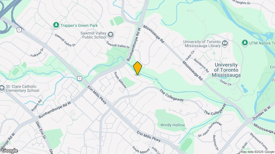 3441 Sanderling Crescent Map and Location Details