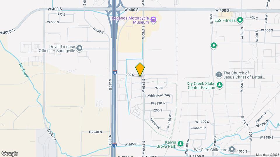 1773 W 910 S Map and Location Details