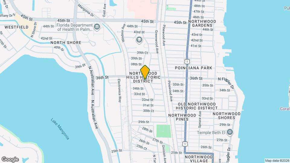 3600 Westview Ave Map and Location Details