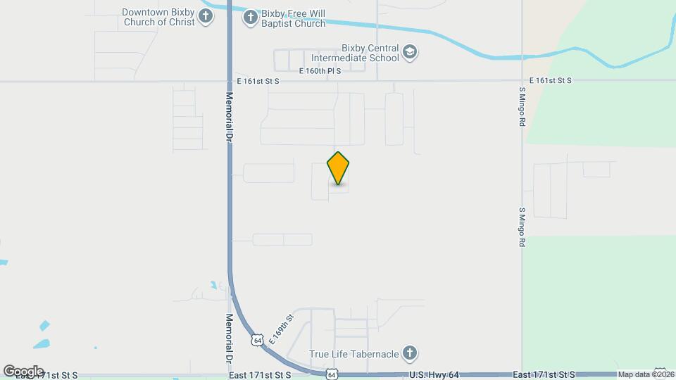 8611 E 164th Ct S Map and Location Details