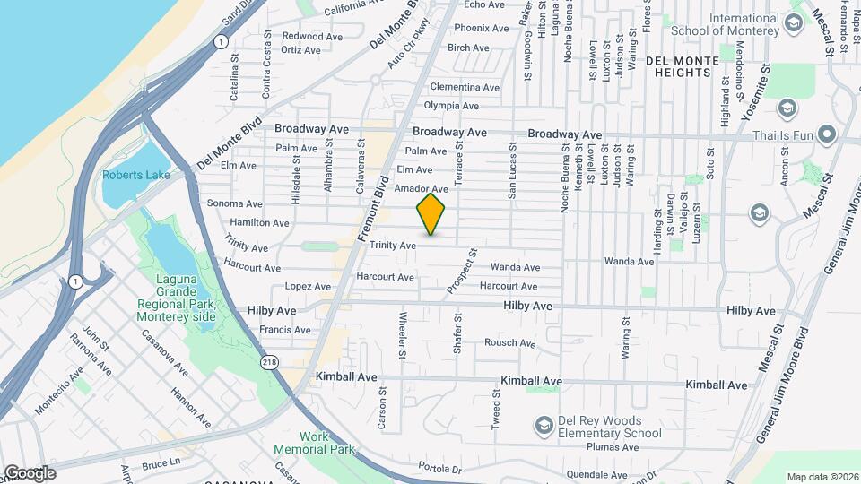 1049 Trinity Ave Map and Location Details