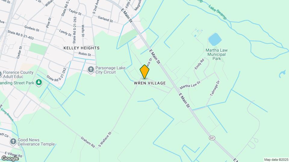 907 McFadden St Map and Location Details