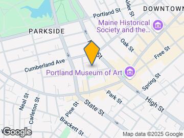 Map Of Apartments Near Me 15 Deering St And Nearby Portland Apartments For Rent Portland Me