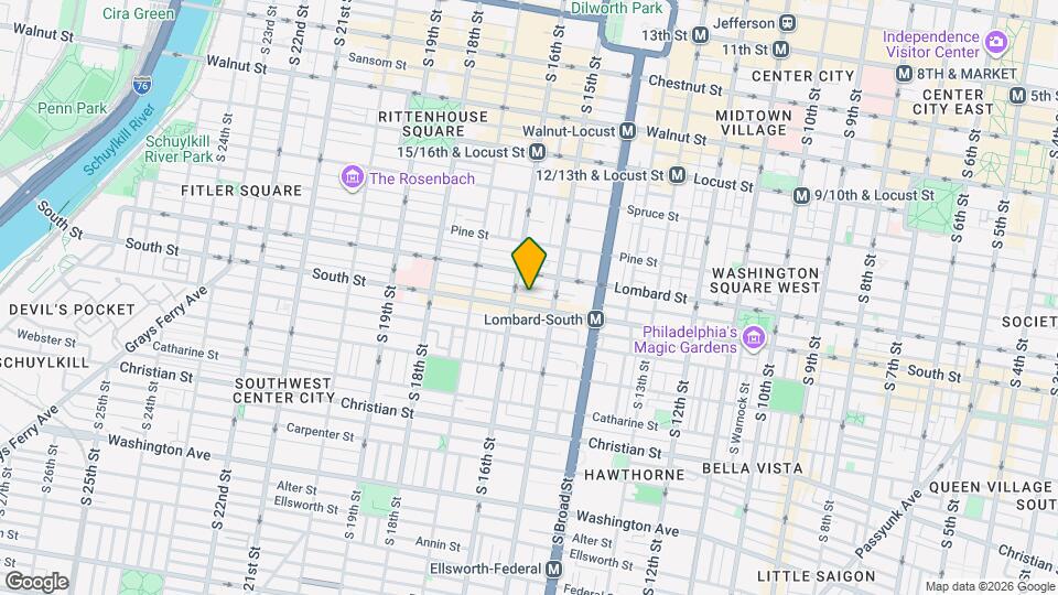 1528 Rodman St Map and Location Details