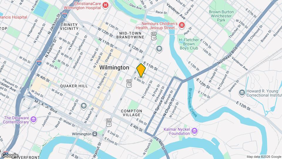 905 Clifford Brown Walk Map and Location Details