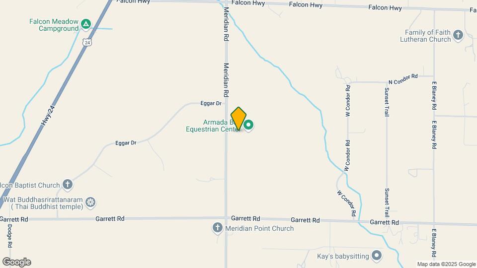 5825 Meridian Rd Map and Location Details