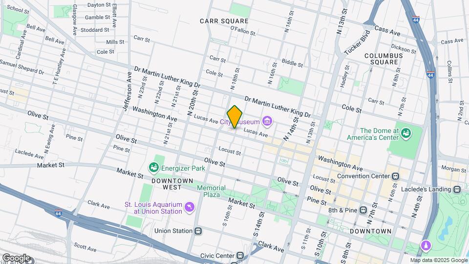 1709 Washington Ave, Unit 600 Mapa y Detalles de la Ubicación