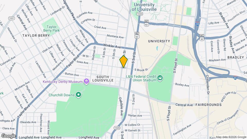 2905 S 4th St Map and Location Details