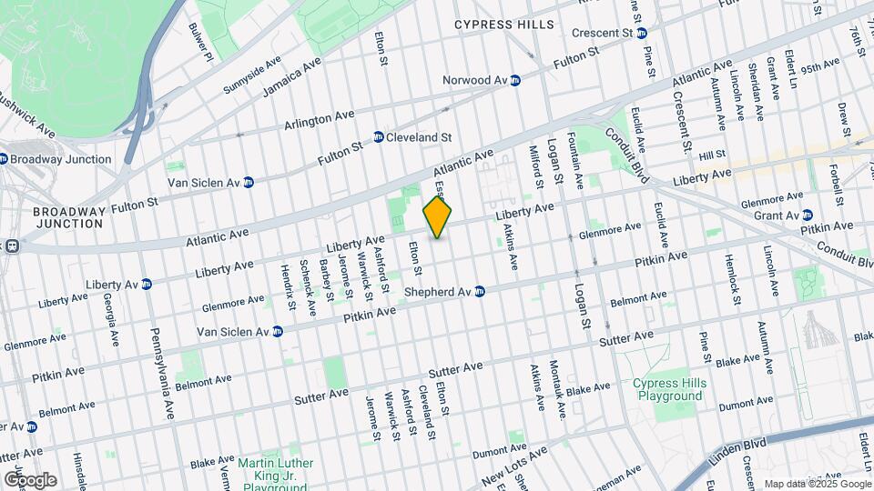 401 Linwood St, Unit #1 Map and Location Details