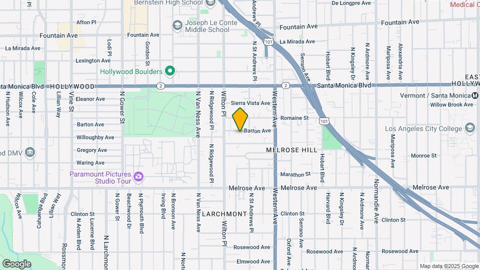 5522 Barton Ave Map and Location Details