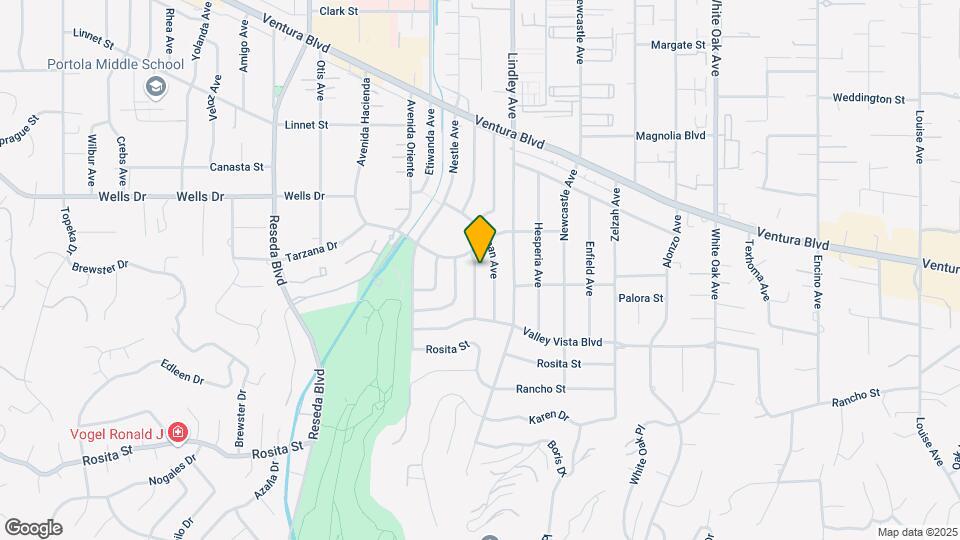 4972 Chimineas Ave Map and Location Details
