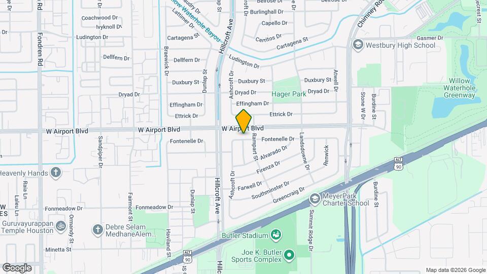 5814 Fontenelle Dr Map and Location Details