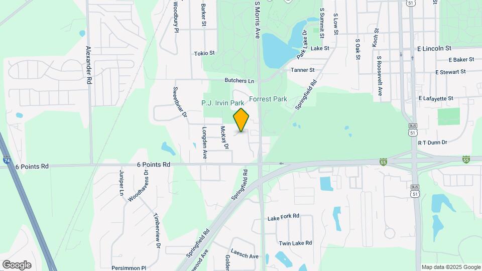 Goose Creek Apartments Map and Location Details