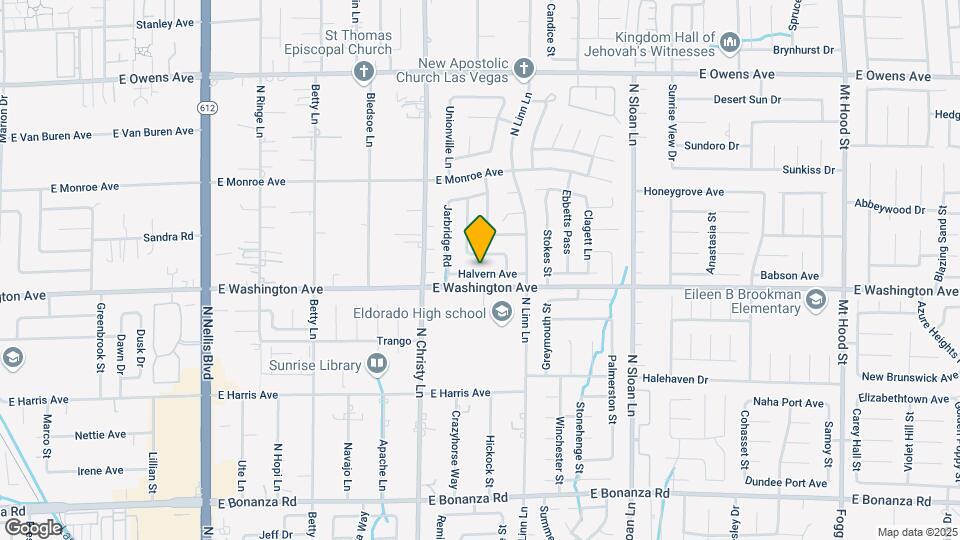 5614 Halvern Ave Map and Location Details