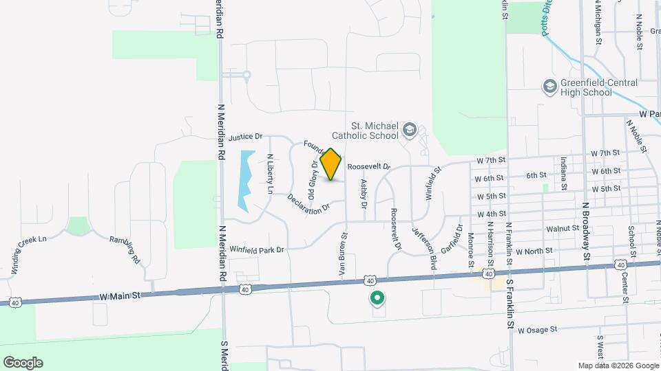 1921 Monticello Dr Map and Location Details