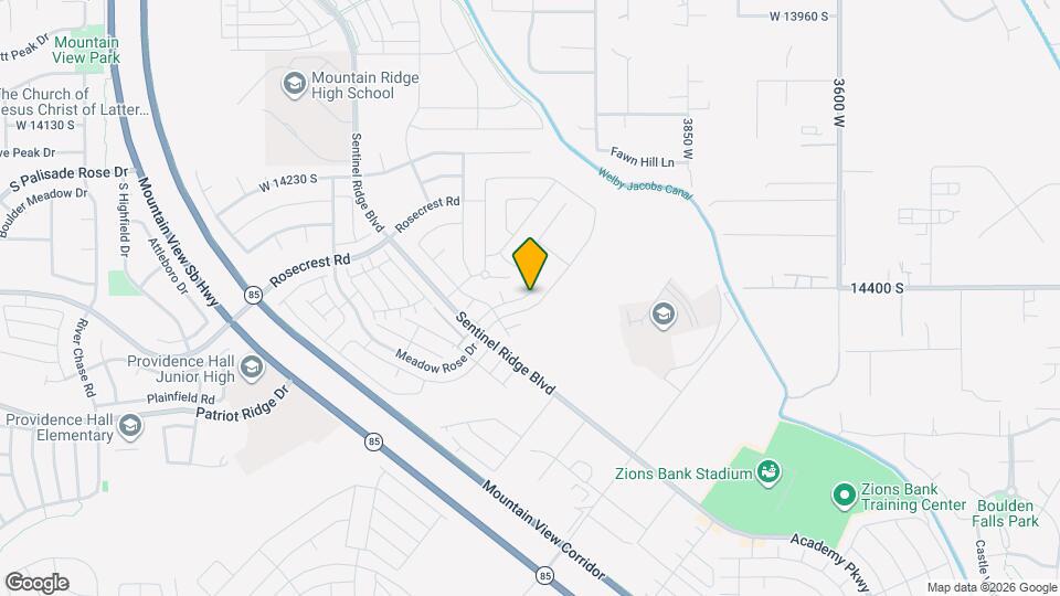 4123 W Miner View Ln Map and Location Details