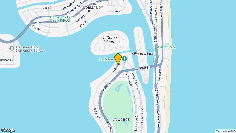 7910 Harbor Island Dr Map and Location Details