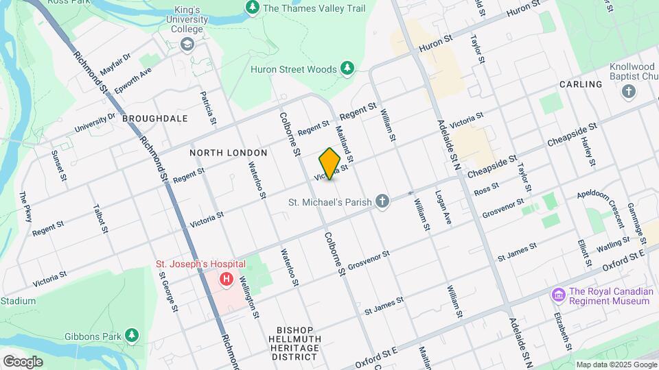 Charming 2+ DEN Whole Home Rental in Old Map and Location Details