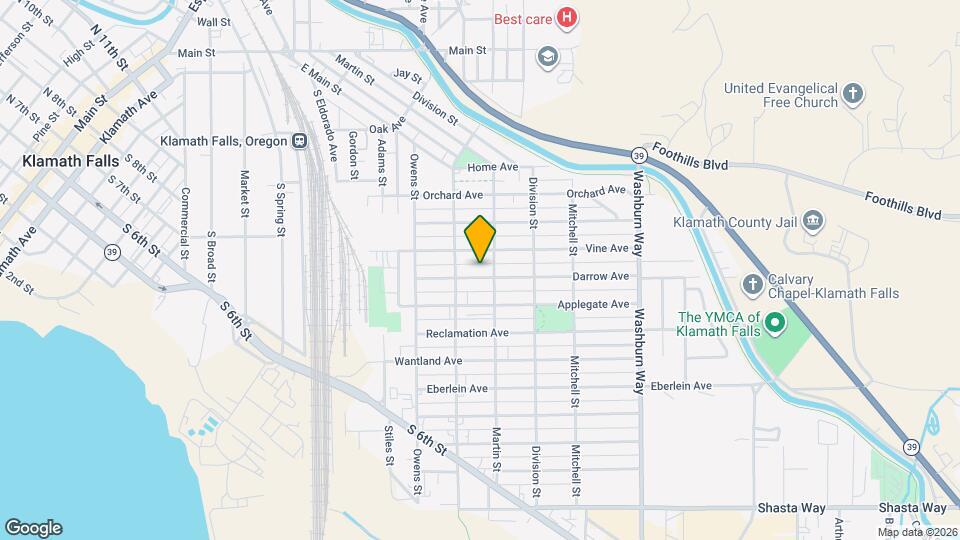 2145 Darrow Ave Map and Location Details