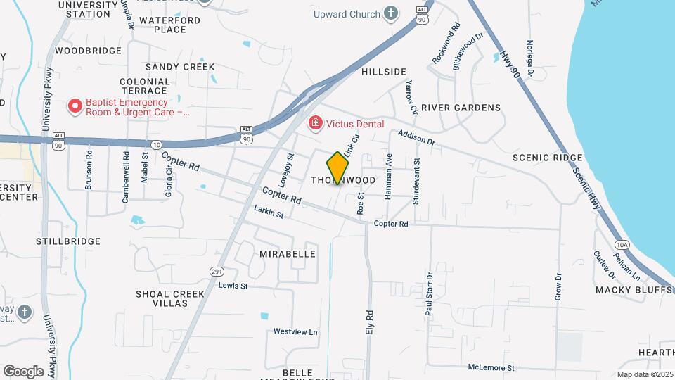 701 Thornwood Pl Map and Location Details