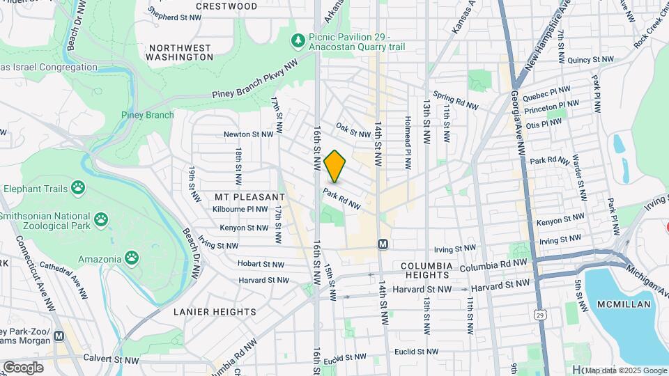1519-1527 Park Rd NW Map and Location Details
