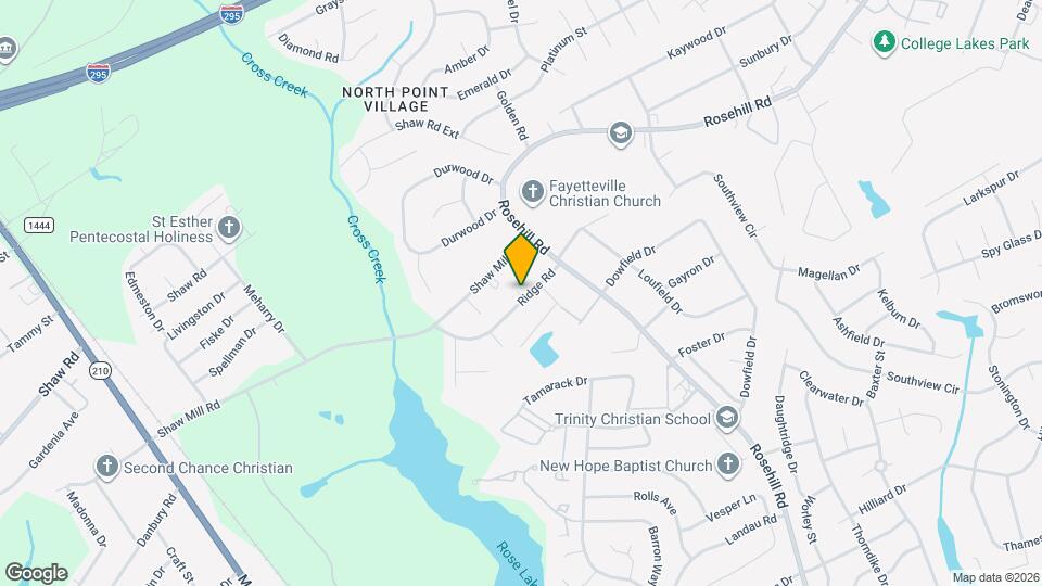 824 Ridge Rd Map and Location Details