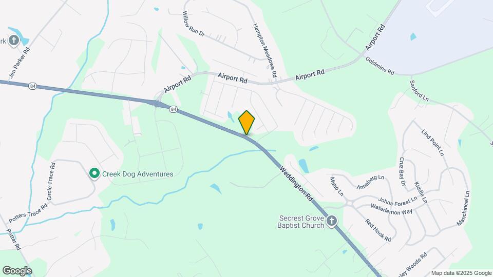 5015 Weddington Rd Map and Location Details