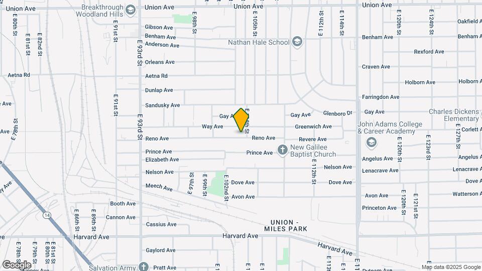 10317 Reno Ave Map and Location Details