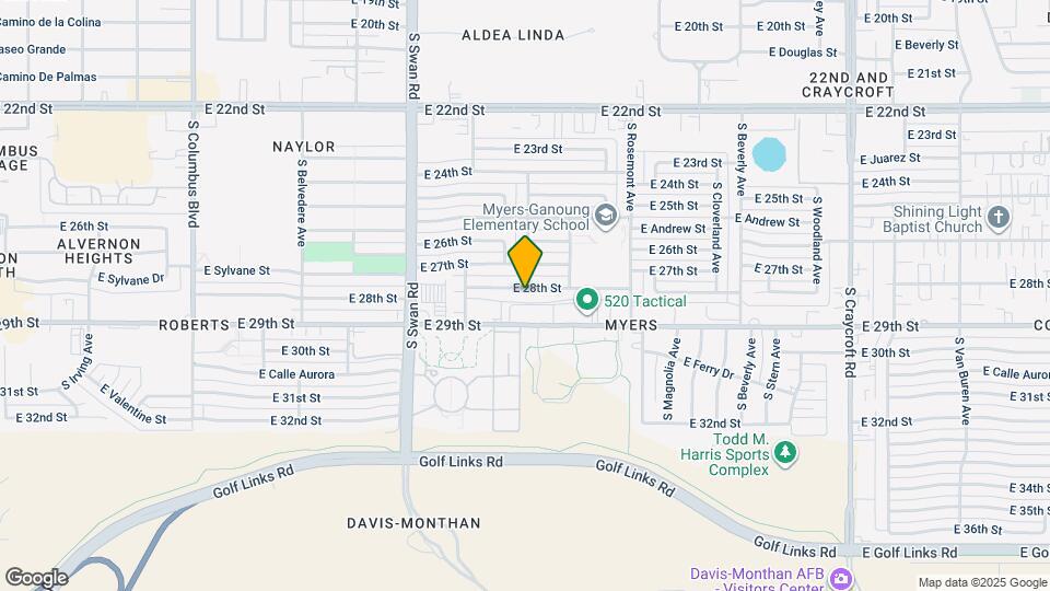 4874 E 28th St Map and Location Details