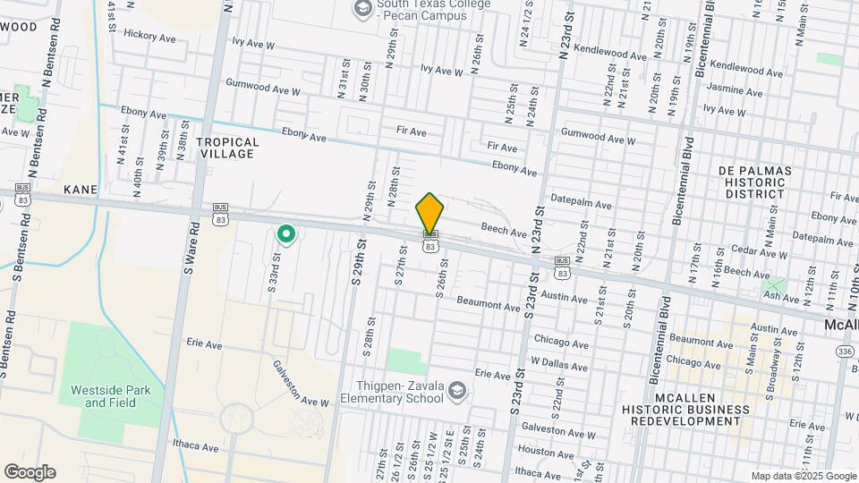 2 N 26th St Map and Location Details