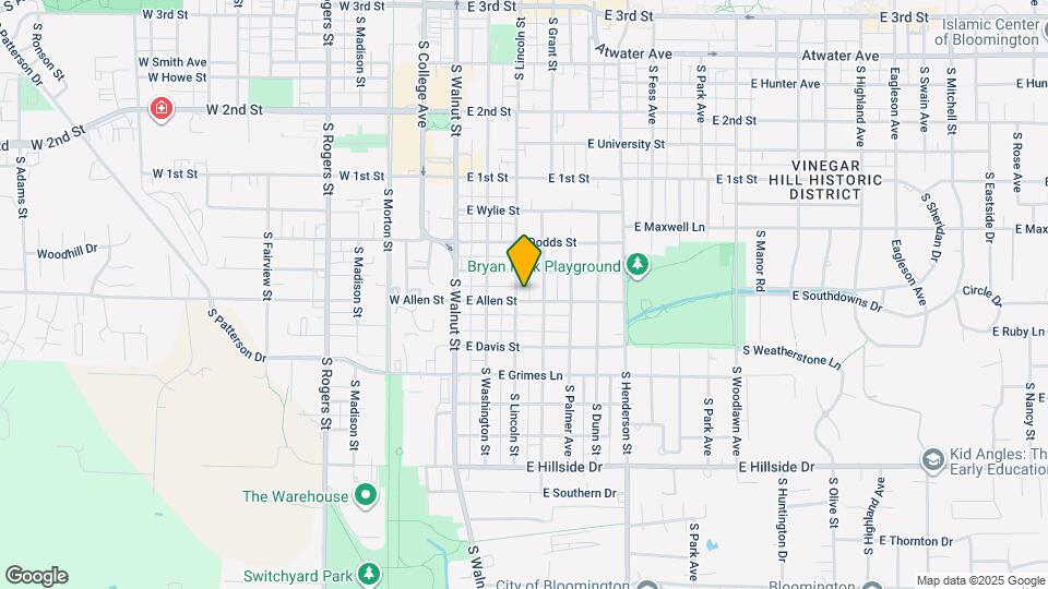 913 S Lincoln St Map and Location Details