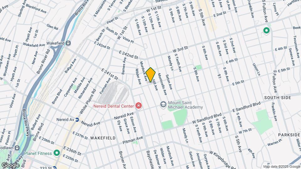 959 E 241st St Map and Location Details