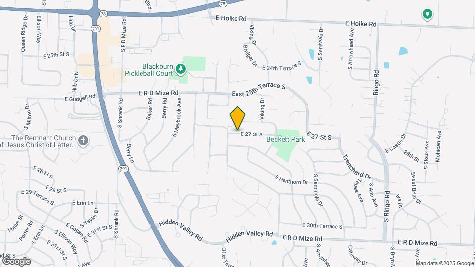 18008 E 27 St S Map and Location Details