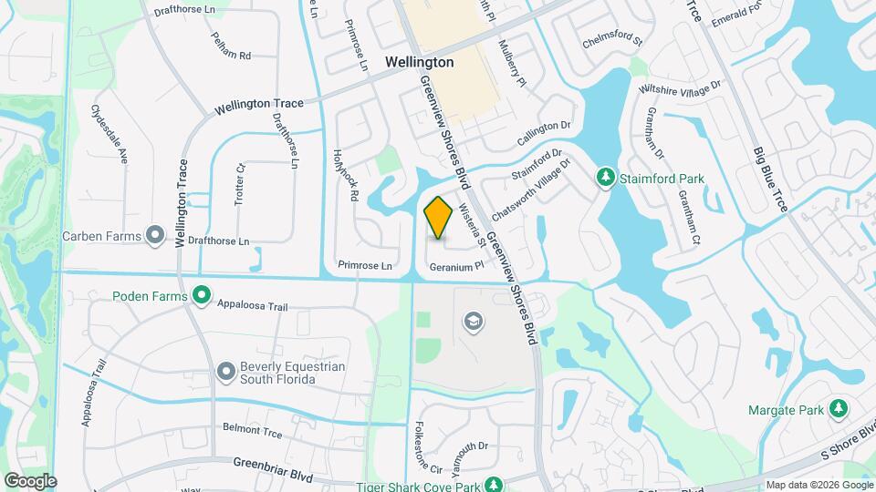1849 Tulip Ln Map and Location Details