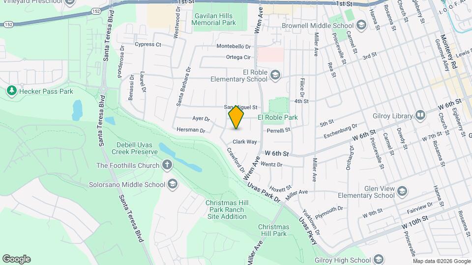 1080 Ayer Dr Map and Location Details